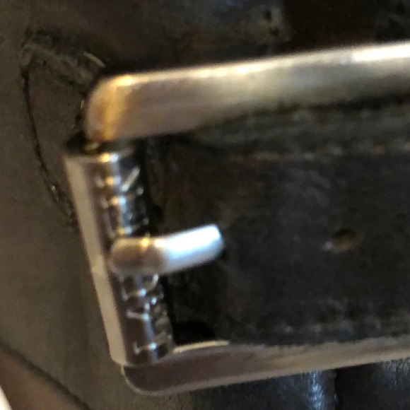 BLONDO Black Leather Riding Knee Boots w/Aquaprotect Women's Size 6 - Picture 12 of 16